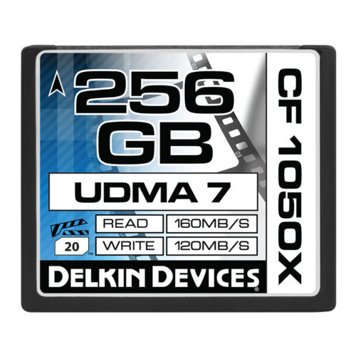 256GB CF 1050X UDMA7シネマメモリーカード [DDCF1050-256GB]