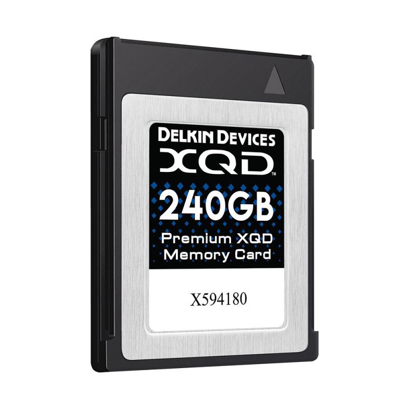 Delkin 新製品 「プレミアムXQDカード」64GB、120GB、240GB 販売開始の